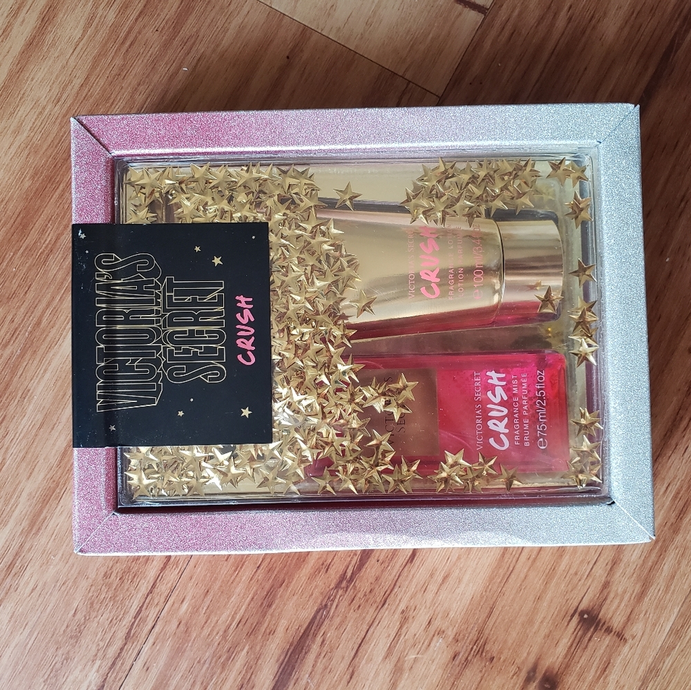 Victoria's Secret perfume and lotion set scent crush